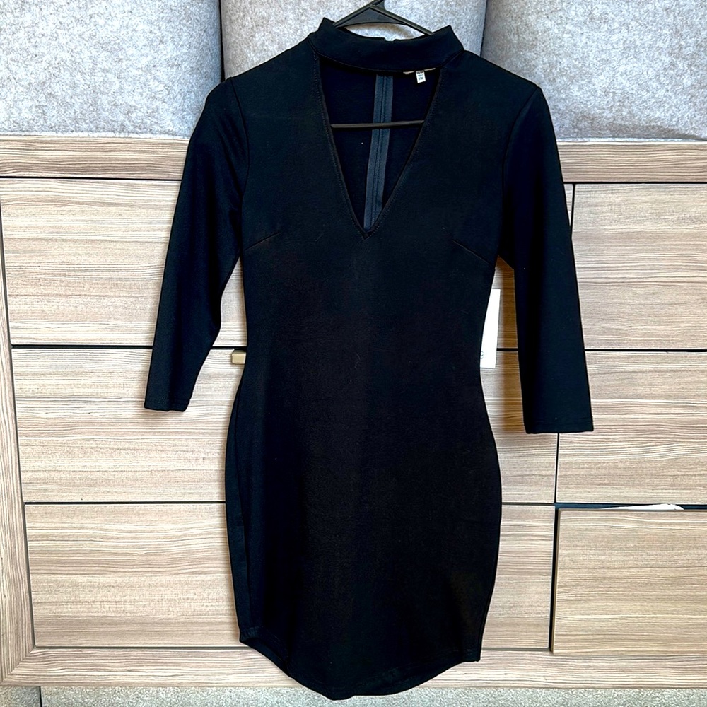Tobi Black Mini Dress